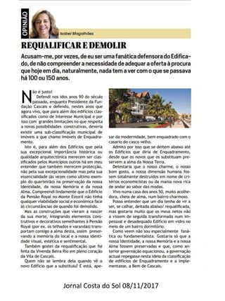 Jornal Costa do Sol 08/11/2017
 