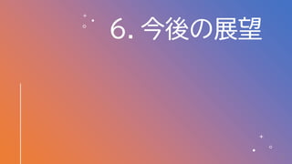 ６．今後の展望
42
 