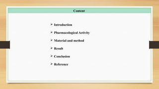 Phytochemical Analysis And Antimicrobial Screening Studies Of ...