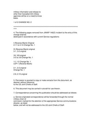 Jcs janap146 | PDF