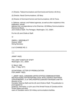 Jcs janap146 | PDF
