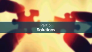 Part 3:
Solutions
 