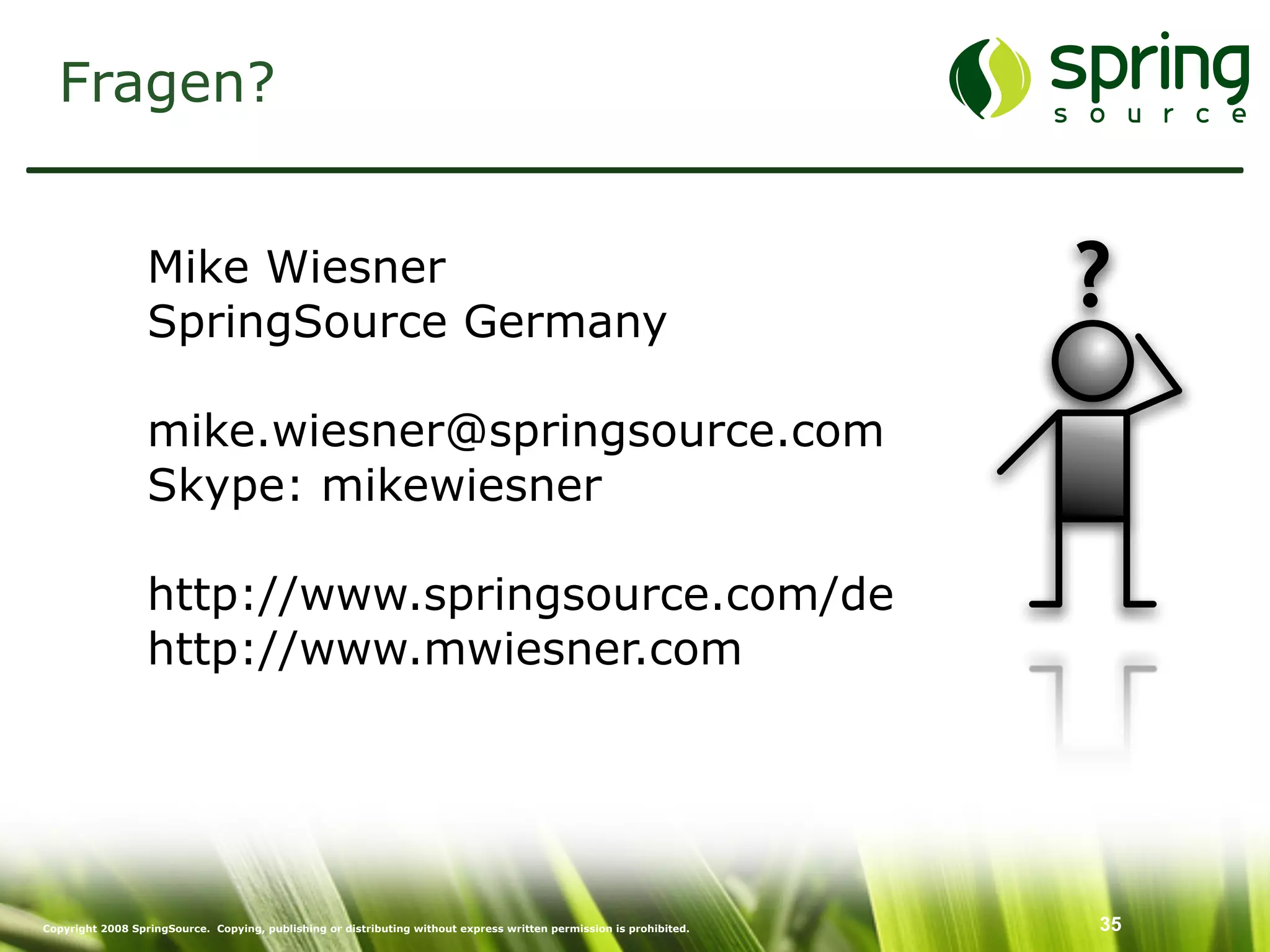 Enterprise Security mit Spring Security