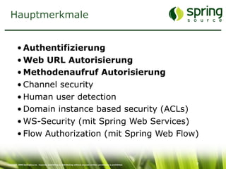 Enterprise Security mit Spring Security