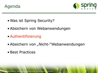 Enterprise Security mit Spring Security