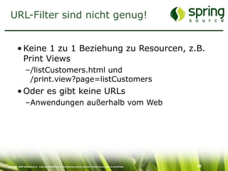 Enterprise Security mit Spring Security