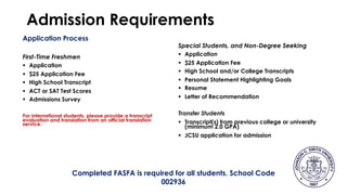 Admissions &amp; Recruitment Presentation | PPT