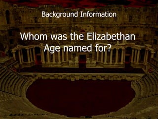 Calpurnia
Which character was...
wife to Caesar?
 