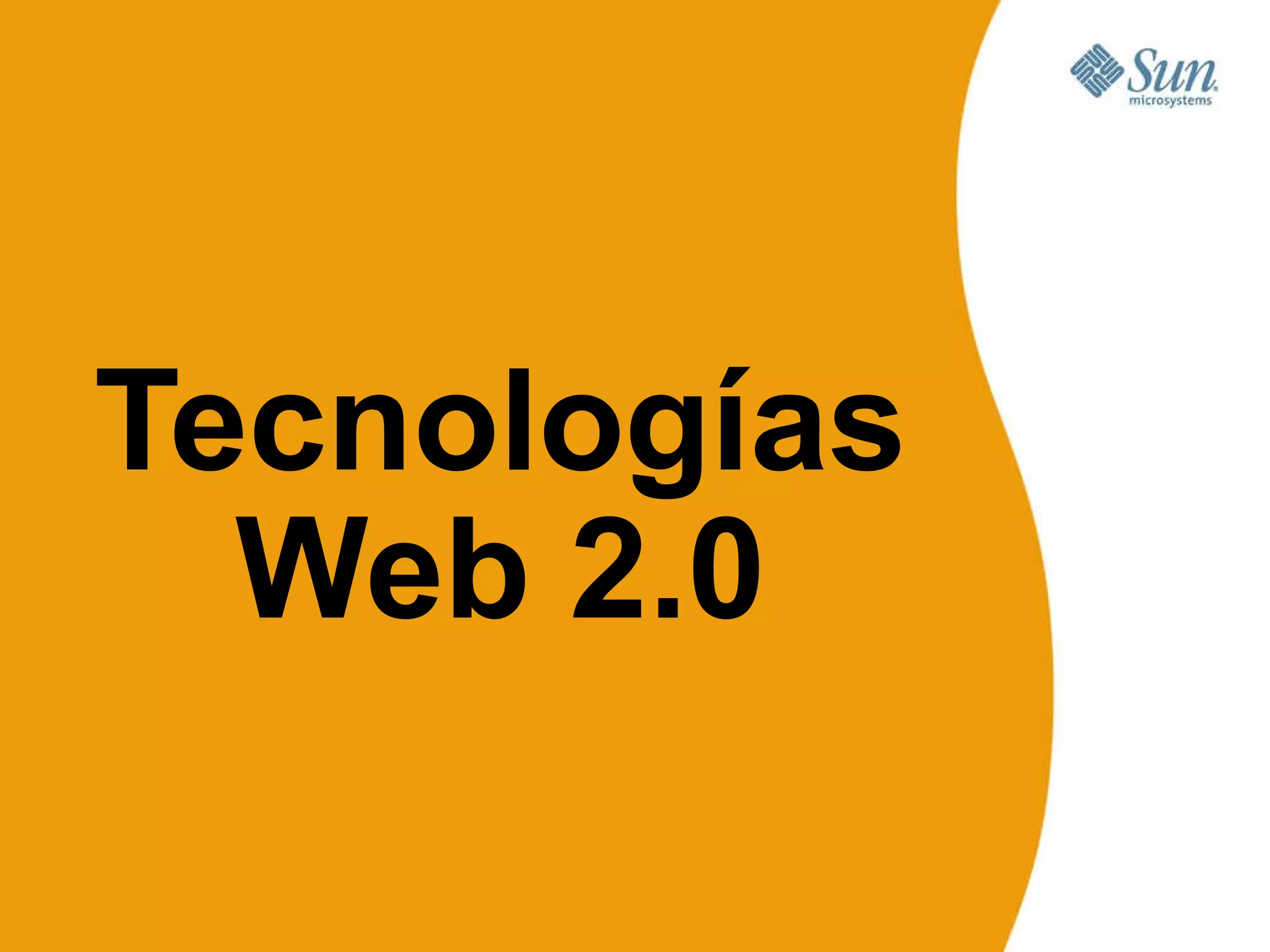 Tecnologías Web 2.0 