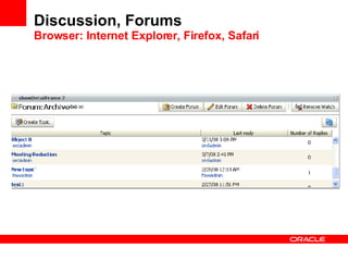 Discussion, Forums Browser: Internet Explorer, Firefox, Safari 
