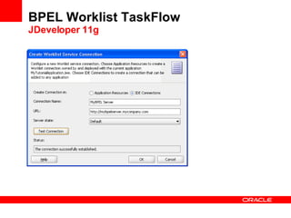 BPEL Worklist TaskFlow JDeveloper 11g 