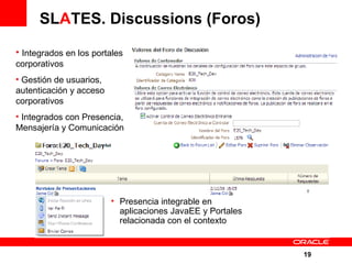 Enterprise 2.0 con Oracle WebCenter