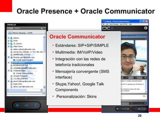 Enterprise 2.0 con Oracle WebCenter