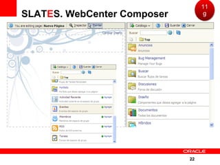 Enterprise 2.0 con Oracle WebCenter