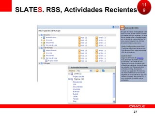 Enterprise 2.0 con Oracle WebCenter