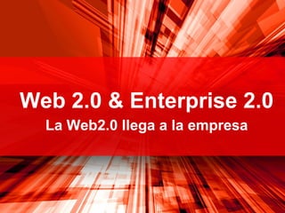 Enterprise 2.0 con Oracle WebCenter
