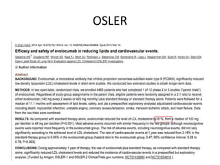 OSLER
 