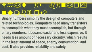 BINARY_NUMBERS.pptx this lesson is about binary numbers in computer ...