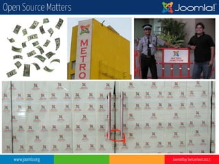 www.joomla.org Joomla!Day Switzerland 2013
Open Source Matters
 