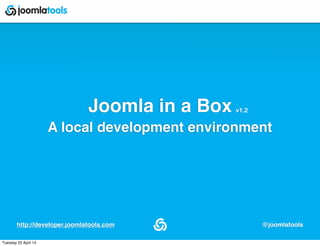 Joomla in a Box – A Vagrant box for local Joomla development