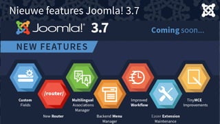 Nieuwe features Joomla! 3.7
 