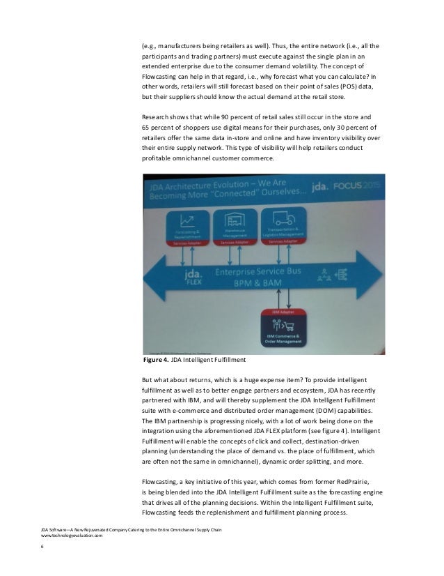 JDA Software a new rejuvenated company catering to the entire omnicha…