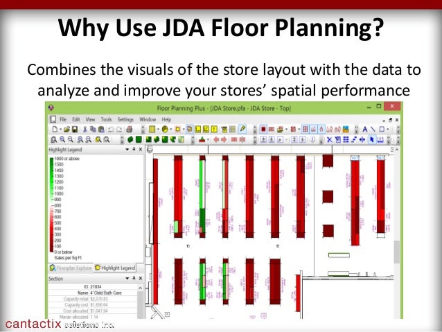 JDA Floor Planning webinar by Cantactix - Every Square Foot 
