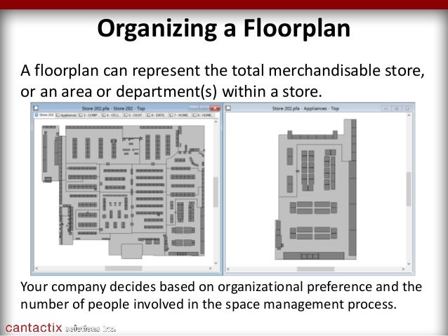 Jda Floor Planning Webinar By Cantactix Every Square Foot Matters