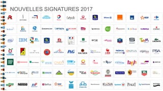44
NOUVELLES SIGNATURES 2017
 