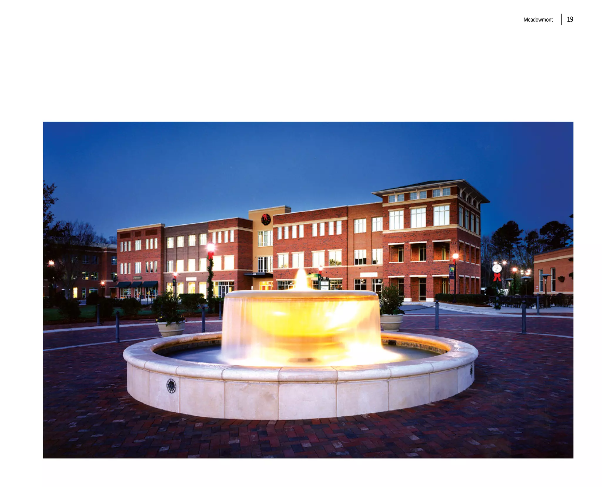 Meadowmont   19
 
