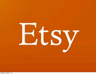 Monday, October 1, 12
 