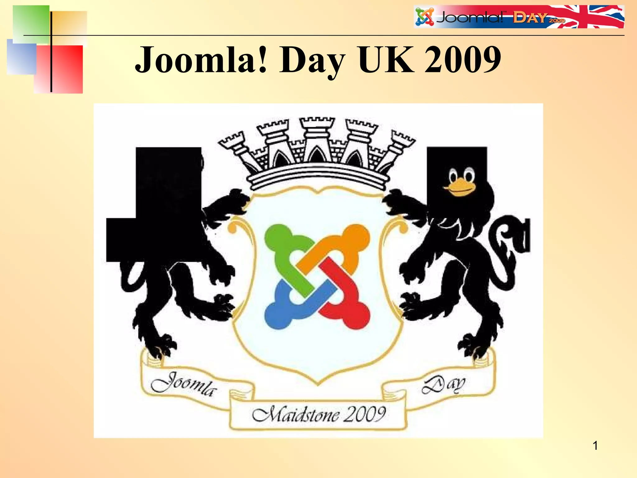 Joomla! Day UK 2009 