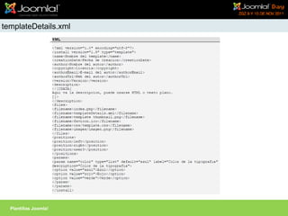 API Joomla! – Directivas JDoc

    <jdoc:include type=”component”/>
        Cargamos contenido principal del sitio: artícu...