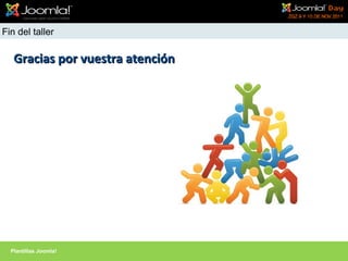 Joomla!Day 2011 España - Taller desarrollo de plantillas Joomla! - Sergio Iglesias