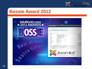 14 
Bossie Award 2012 
 