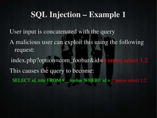 SQL Injection 