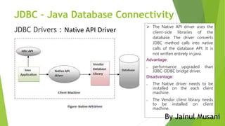 Fundamentals of JDBC | PPT