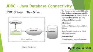 Fundamentals of JDBC | PPT