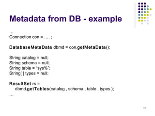 Jdbc | PPT