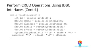 JDBC | PDF