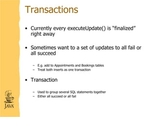 Appointments Table Sql JDBC.ppt