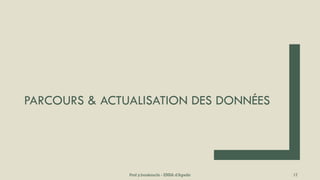 PARCOURS & ACTUALISATION DES DONNÉES
Prof y.boukouchi - ENSA d'Agadir 17
 