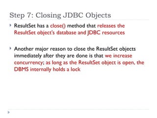 jdbc_presentation.Java Database Connectivity | PPT
