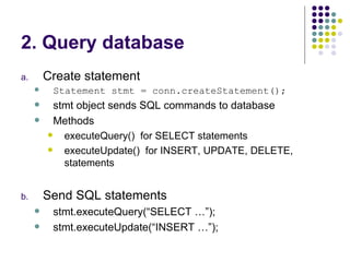 JDBC Tutorial | PPT