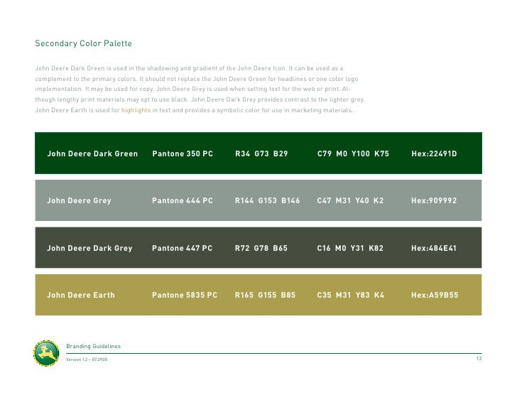 Conceptual John Deere ReBrand