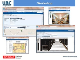 www.ubc-corp.com
Workshop
 