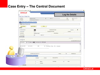 Log the Details
Case Entry – The Central Document
 