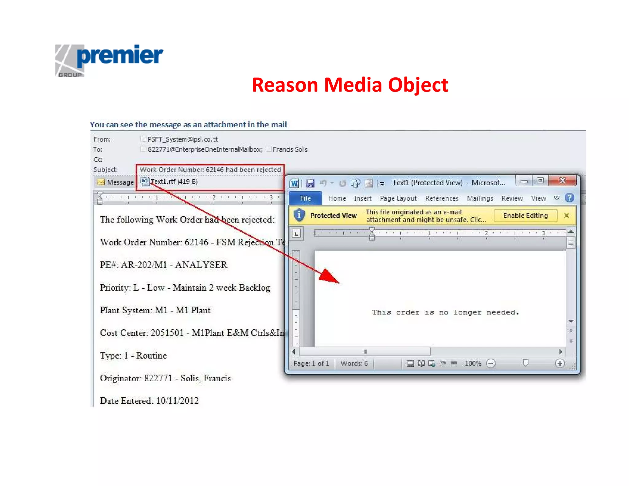 Reason Media Object

 