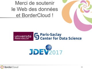 98
Merci de soutenir
le Web des données
et BorderCloud !
 