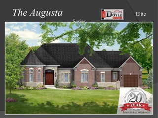 The Augusta            Elite
              Series
 